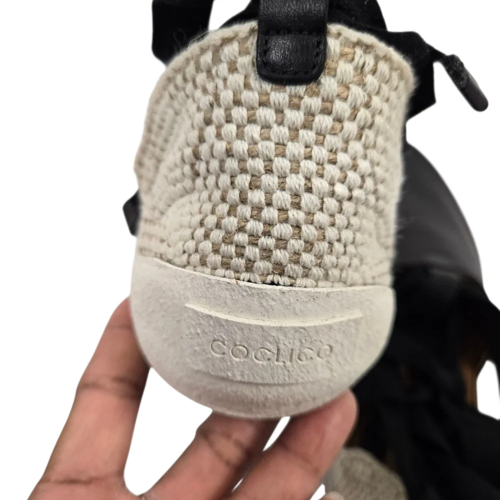 Coclico Kashm Black and White  Lace-up Sneakers